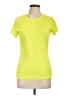 Danskin Now 100% Polyester Yellow Active T-Shirt Size 12 - 14 - photo 1