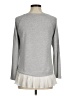 Rebecca Taylor Silver Gray Pullover Sweater Size M - photo 2
