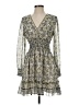 Max Studio Paisley Gray Cocktail Dress Size S - photo 1