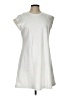 Grey State Solid White Casual Dress Size Lg (3) - photo 1