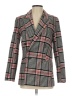 Aqua 100% Polyester Houndstooth Black Blazer Size XS - photo 1