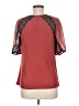 Reiss 100% Polyester Red Short Sleeve Blouse Size 6 - photo 2
