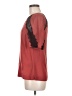 Reiss 100% Polyester Red Short Sleeve Blouse Size 6 - photo 5