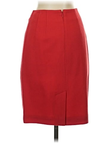 Linda Allard Ellen Tracy Wool Skirt (view 2)