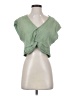 Wishlist Green Short Sleeve Top Size S - photo 1