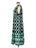 JM Collection Print Teal Casual Dress Size 1X (estimated) - photo 5