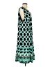 JM Collection Print Teal Casual Dress Size 1X (estimated) - photo 4