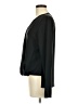 Remade 100% Polyester Black Long Sleeve Blouse Size M - photo 5
