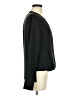 Remade 100% Polyester Black Long Sleeve Blouse Size M - photo 4