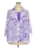 White Stag 100% Polyester Purple 3/4 Sleeve Blouse Size 2X - photo 1