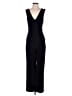 Chelsea28 Solid Black Jumpsuit Size 8 - photo 1