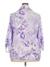 White Stag 100% Polyester Purple 3/4 Sleeve Blouse Size 2X - photo 2