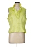 Frascara Yellow Sleeveless Blouse Size 12 - photo 1