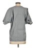 Cherokee Gray Short Sleeve Blouse Size S - photo 2