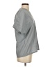 Cherokee Gray Short Sleeve Blouse Size S - photo 4