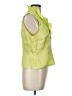 Frascara Yellow Sleeveless Blouse Size 12 - photo 4
