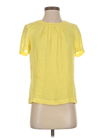 J.Crew Short Sleeve Silk Top (view 1)