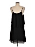 Mossimo 100% Polyester Solid Black Casual Dress Size M - photo 2