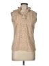 J. McLaughlin Tan Sleeveless Blouse Size L - photo 1