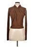 Walter Baker Brown Long Sleeve Blouse Size L - photo 1