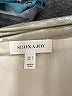 Shona Joy 100% Polyester Metallic Silver Cocktail Dress Size 2 - photo 4