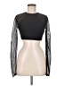 Unbranded Black Long Sleeve Top Size M (estimated) - photo 1