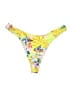 Unbranded Floral Yellow Swimsuit Bottoms Size M - photo 1
