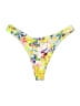 Unbranded Floral Yellow Swimsuit Bottoms Size M - photo 2