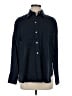 Vince. Solid Blue Long Sleeve Button-Down Shirt Size S - photo 1