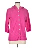 Oncue Casual Pink 3/4 Sleeve Button-Down Shirt Size M - photo 1