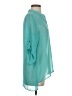 Pat Rego 100% Polyester Teal 3/4 Sleeve Blouse Size XS - photo 4