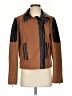 Assorted Brands Color Block Brown Jacket Size S - photo 1