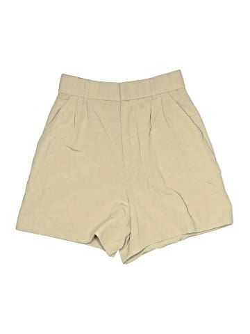 Zara Khaki Shorts (view 1)