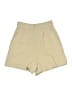 Zara Solid Tan Khaki Shorts Size XS - photo 1