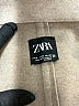 Zara 100% Polyester Gray Coat Size M - photo 6