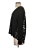 BCBGMAXAZRIA 100% Spandex Black Long Sleeve Blouse Size XS - photo 5