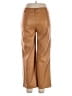 Avec Les Filles 100% Polyurethane Brown Casual Pants Size L - photo 2
