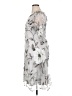 Assorted Brands 100% Polyester Floral Gray Cocktail Dress Size XL - photo 5