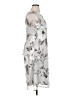 Assorted Brands 100% Polyester Floral Gray Cocktail Dress Size XL - photo 4