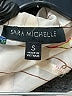 Sara Michelle Ivory Sleeveless Blouse Size S - photo 7