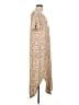 La Miel Animal Print Tan Casual Dress Size L - photo 4