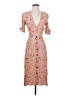 Faithfull the Brand 100% Rayon Pink Cocktail Dress Size 4 - photo 1