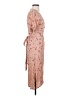 Faithfull the Brand 100% Rayon Pink Cocktail Dress Size 4 - photo 4