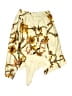 Missguided Yellow Long Sleeve Blouse Size 16 - photo 2