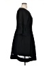 Eliza J 100% Polyester Solid Black Casual Dress Size 14 - photo 4