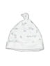 Unbranded 100% Cotton White Beanie 3-6 MO / 6 MO - photo 1