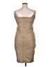 Bebe Animal Print Snake Print Stripes Tan Cocktail Dress Size XL - photo 2