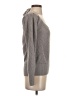 Shein 100% Acrylic Gray Pullover Sweater Size S - photo 4