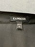 Express 100% Polyester Black Long Sleeve Blouse Size L - photo 7