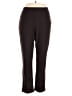 JM Collection Solid Brown Active Pants Size 2X - photo 1
